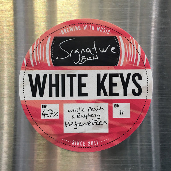 NEW BEER - WHITE KEYS