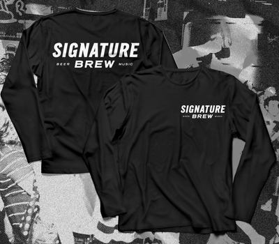 Standard Logo Longsleeve (Black)