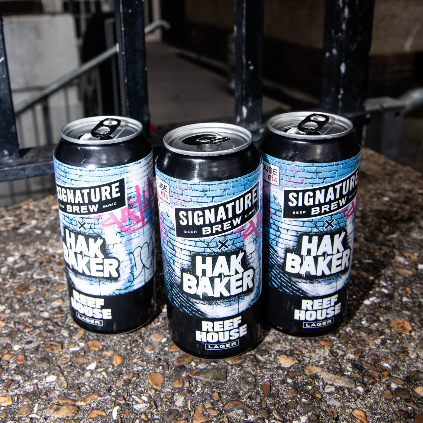 REEF HOUSE LAGER : SIGNATURE BREW X HAK BAKER