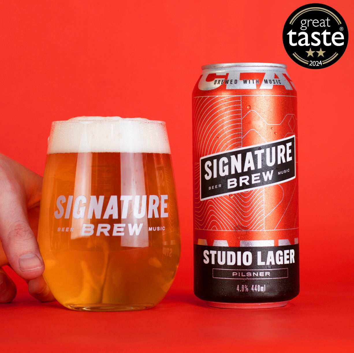 Studio Lager - 440ml cans