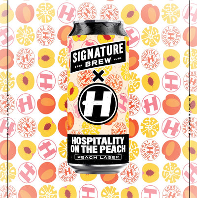 HOSPITALITY ON THE PEACH - SIGNATURE BREW X HOSPITAL RECORDS